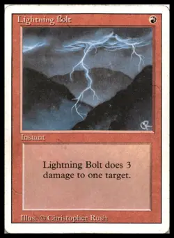 Lightning Bolt #2 Revised Edition Moderately played - Image 1