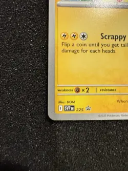 Pokemon Black Star Promo World Championship 2025 Pikachu Card 225 - Image 5