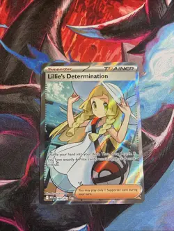 Lillies Determination Pokemon Mega Evolutions 169/132 Ultra Rare Full Art NM - Image 1