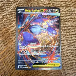 Pokemon Mega Latias EX Special Illustration Rare Holo 181/132 280 HP - Image 2