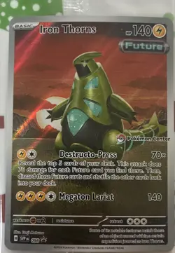 Iron Thorns - 098 (Pokemon Center) 098 Sv: Scarlet & Violet Promo Cards Holo - Image 1