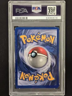 1999 POKEMON BASE SET 1ST EDITION 8/102 MACHAMP HOLO PSA 3 - Image 2