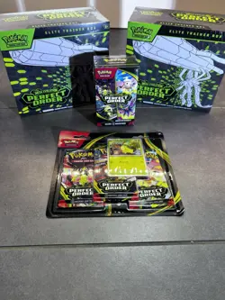 Pokemon Mega Evolution Perfect Order Lot 2x Elite Trainer Box ETB Booster Bundle - Image 2