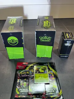 Pokemon Mega Evolution Perfect Order Lot 2x Elite Trainer Box ETB Booster Bundle - Image 5