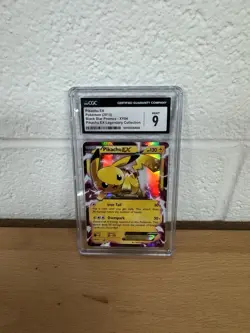 Pokemon Pikachu ex XY84 (2015) Black Star Promo Legendary Collection CGC 9 - Image 1