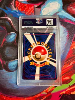 1997 Japanese Pokemon Rocket 134 Dark Vaporeon PSA 10 - Image 2