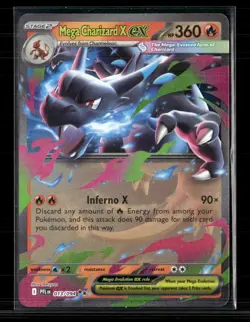 Pokemon 2025 Mega Evolution – Phantasmal Flames Mega Charizard X EX #13/94 - Image 1