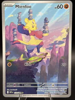 Pokemon TCG - Mienfoo - 133/086 - SV: White Flare - Illustration Rare - Image 1