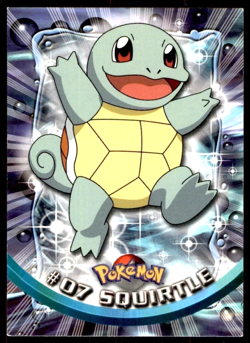 1998 Topps Pokemon #07 Squirtle - Image 1