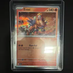 Pokemon Entei Awakening Legends 025/217 Holo Rare 140 HP Flare Fall Basic - Image 1