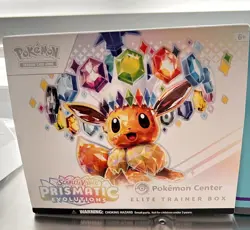 Prismatic Evolutions & Fusion Strike Pokemon Center ETB *EMPTY SEE PHOTO & DESC* - Image 2