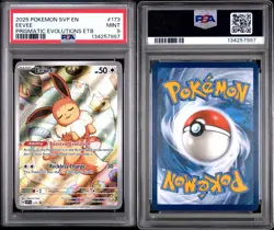 Pokemon, Scarlet and Violet, Eevee ETB Promo #173, PSA 9 - Image 3