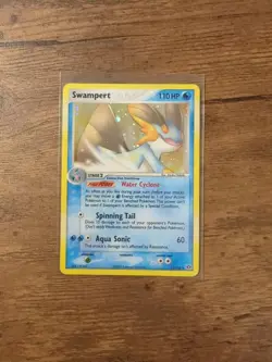 Swampert 11/106 EX Emerald Holo Rare Stamped Pokemon TCG 2005 NM - Image 1