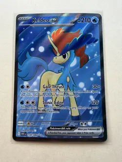 Pokemon TCG Keldeo EX Ultra Rare Holo 159/086 Sv: White Flare - Image 1