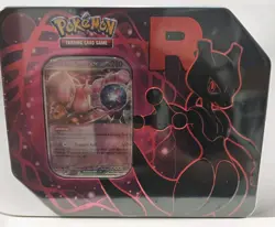 Pokemon Team Rocket MewTwo Tin New Sealed Destined Rivals In Hand Ready To Ship - Image 1