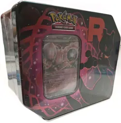 Pokemon Team Rocket MewTwo Tin New Sealed Destined Rivals In Hand Ready To Ship - Image 2