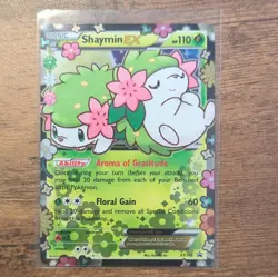 Shaymin EX Full Art Promo XY148 Holo Pokemon TCG XY Mythical Beast NM - Image 1