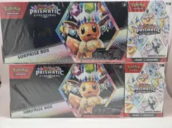 Pokemon Prismatic Evolutions Surprise Box + Booster Bundle Sams Club Sealed (2) - Image 2