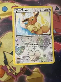 Eevee RC14/RC25 Uncommon Holo Legendary Treasures: Radiant Collection Pokemon - Image 1