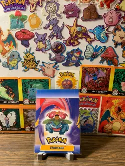 Pokemon Topps Venusaur 5 of 10 Pop-Up Advanced Challenge - Image 1