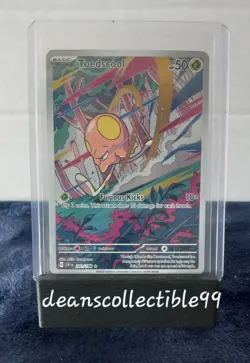 Toedscool - Illustration Rare SV01: Scarlet & Violet Base Set 201/198 NM Pokemon - Image 1