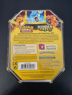 Pokemon TCG Hidden Fates Raichu GX Tin Factory Sealed Brand New 820650804816 - Image 2