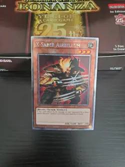 Yugioh Bonanza - X-Saber Airbellum - Platinum Secret Rare - RA03-EN221 - Image 1