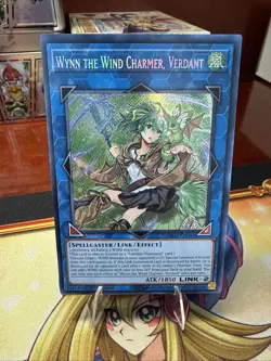 Yu-Gi-Oh! Wynn the Wind Charmer, Verdant RA03-EN045 Secret Rare NM - Image 1