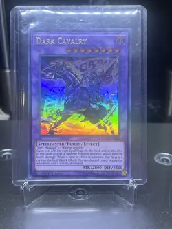 Yu-Gi-Oh Dark Cavalry DUPO-EN002 Ultra Rare 1st Edition - Image 1