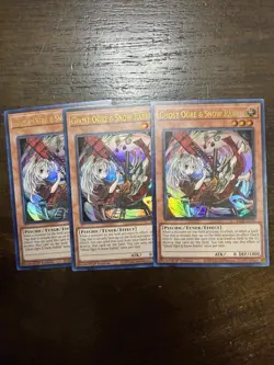 3x Ghost Ogre & Snow Rabbit 1st Edition Ultra Rare RA02-EN009 Yu-Gi-Oh - Image 1