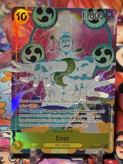 ENEL - One Piece EB02-052 - AA Alt Art Super Rare SR - Extra Booster: Anime 25th - Image 1