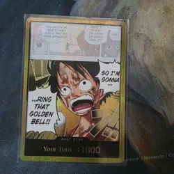 One Piece Gold DON!! OP15 ENGLISH Luffy Golden Bell - Adventure On Kamis Island - Image 1