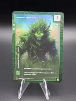 Wonders of The First: Grassvein Ambusher Call Of The Stones Serialized 42/99 CF - Image 1