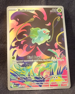 Pokemon TCG Bulbasaur Illustration Rare ME01: Mega Evolution 133/132 NM - Image 1