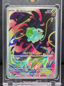 Bulbasaur 133/132 Illustration Rare - Pokemon TCG 2025 Mega Evolution - NM - Image 1