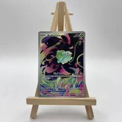 Bulbasaur Mega Evolution Stamped 133/132 Illustration Rare Pokemon TCG Card NM - Image 1