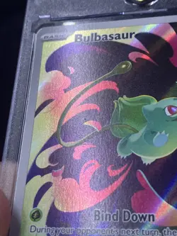 Pokemon TCG Bulbasaur (133/132) Mega Evolution Illustration Rare NM-MT - Image 3