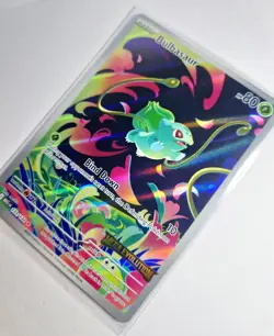 Pokemon TCG Bulbasaur Illustration Rare 133/132 - Mega Evolution Stamped - NM/M - Image 3