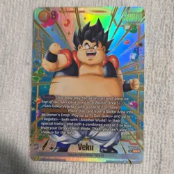 Bandai Dragon Ball Super Card Game Veku SR Foil Battle Card FB09-091 - Image 1