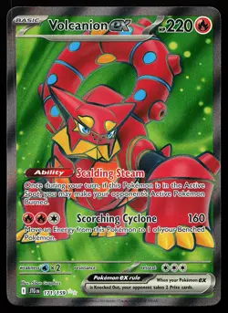 Volcanion ex 171/159 Ultra Rare Journey Together Pokemon Card - Image 1