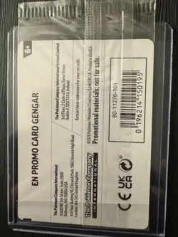 Gengar (Cosmos Holo) (Gamestop Exclusive) 050/088 Miscellaneous Cards & Products - Image 2