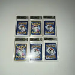 Pokemon Cards X6 AGS Graded Slabs Bundle Lot - Image 2