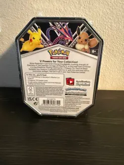 Pokemon V Powers Tin Trading Card Game EternatusV - Eternatus Tin - Image 2