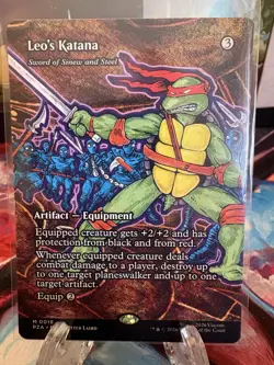 Teenage Mutant Ninja Turtles TMNT MTG Source Material 6 Card Lot - Image 4