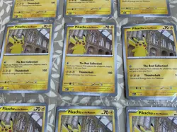 9 X Pokemon | Pikachu At The Museum - Jumbo Promo cards - *Brand New & Sealed* - Image 2