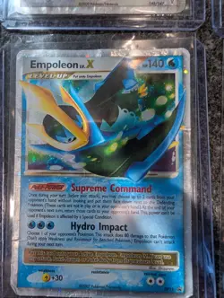 Pokemon Rayquaza C LV.X Promo Holo DP47 - Damaged Lot Of 10. 7 Lv. X Cards - Image 4