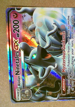 Pokemon Card - Alolan Ninetales GX Lost Thunder 132/214 Ultra Rare - Image 2