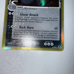 Nidoking Delta Species Pokemon card from the EX Dragon Frontiers set. - Image 4