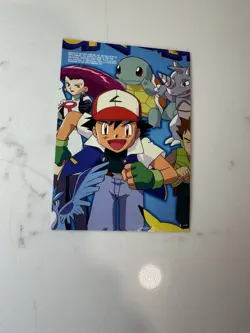 1999 Topps Pokemon Series 1 TV9 Jesse Rainbow Holo Foil Card Textured RARE - Image 5