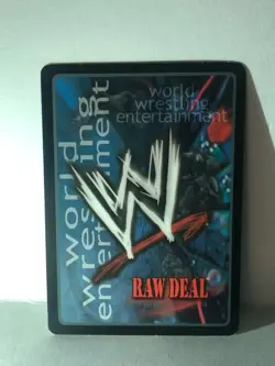 WWE RAW DEAL (2005) UNDISPUTED CHAMPIONSHIP BELT Ultra Rare CCG Foil Card - Image 2